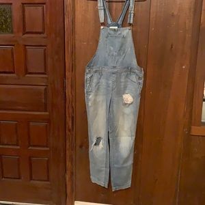 Forever 21 Los Angelos Overalls sz 28 x 29”